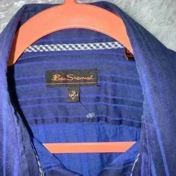 Ben Sherman Button Front Tops A09 - Picture 4 of 7